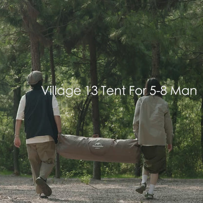 Village 13 automatic tent Two bedrooms and one living room tent for camping